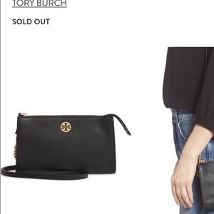 Tory Burch Mini Everly Leather Crossbody Bag